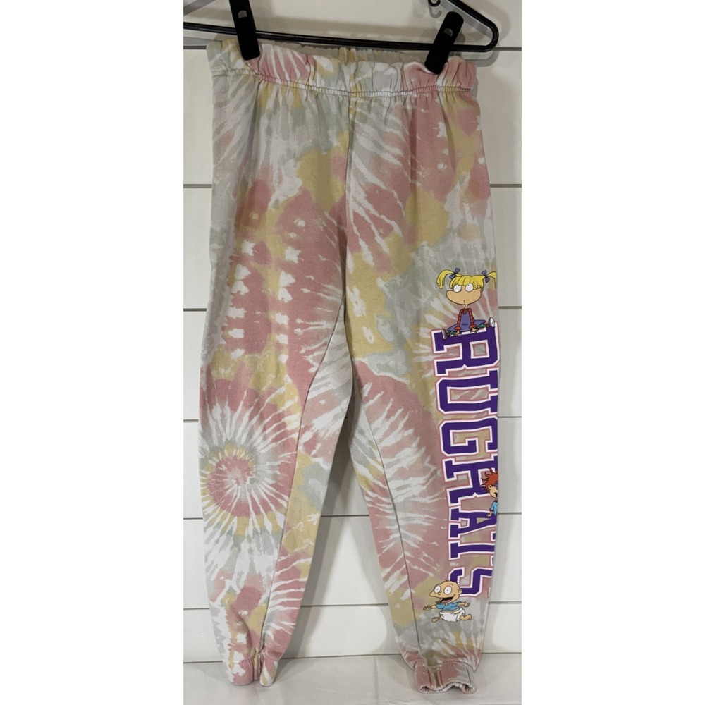 Nickelodeon 2021 Tie Dye Rugrats Sweatpants Size Small